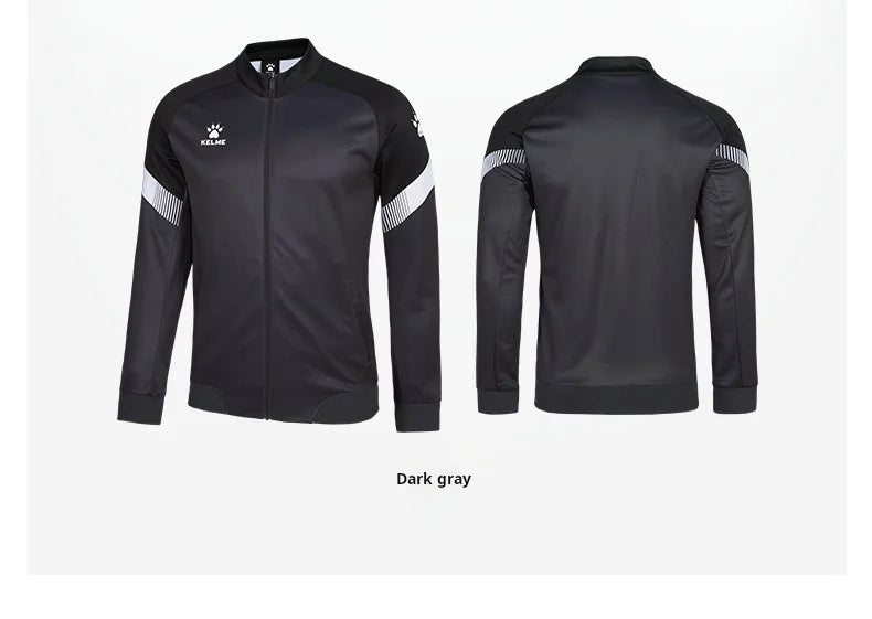 Sports Coat China League One Player's Edition Men's Football Training Knitted Jacket Playoff Coat Running Top