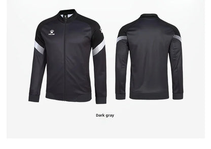 Sports Coat China League One Player's Edition Men's Football Training Knitted Jacket Playoff Coat Running Top