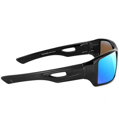 Polarized glasses Wrap Around Sports Sunglasses for Big Heads Men Women UV400 Sun Glasses 8232