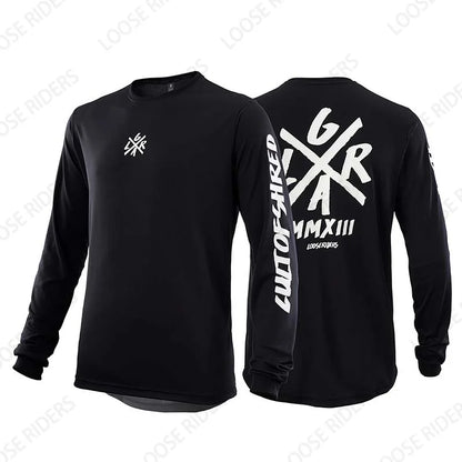 2023 Loose Rider Mens Long Sleeve Jersey BMX Enduro Downhill Jerseys MTB Mountain Bike Shirts Off Road DH Motorcycle Jersey