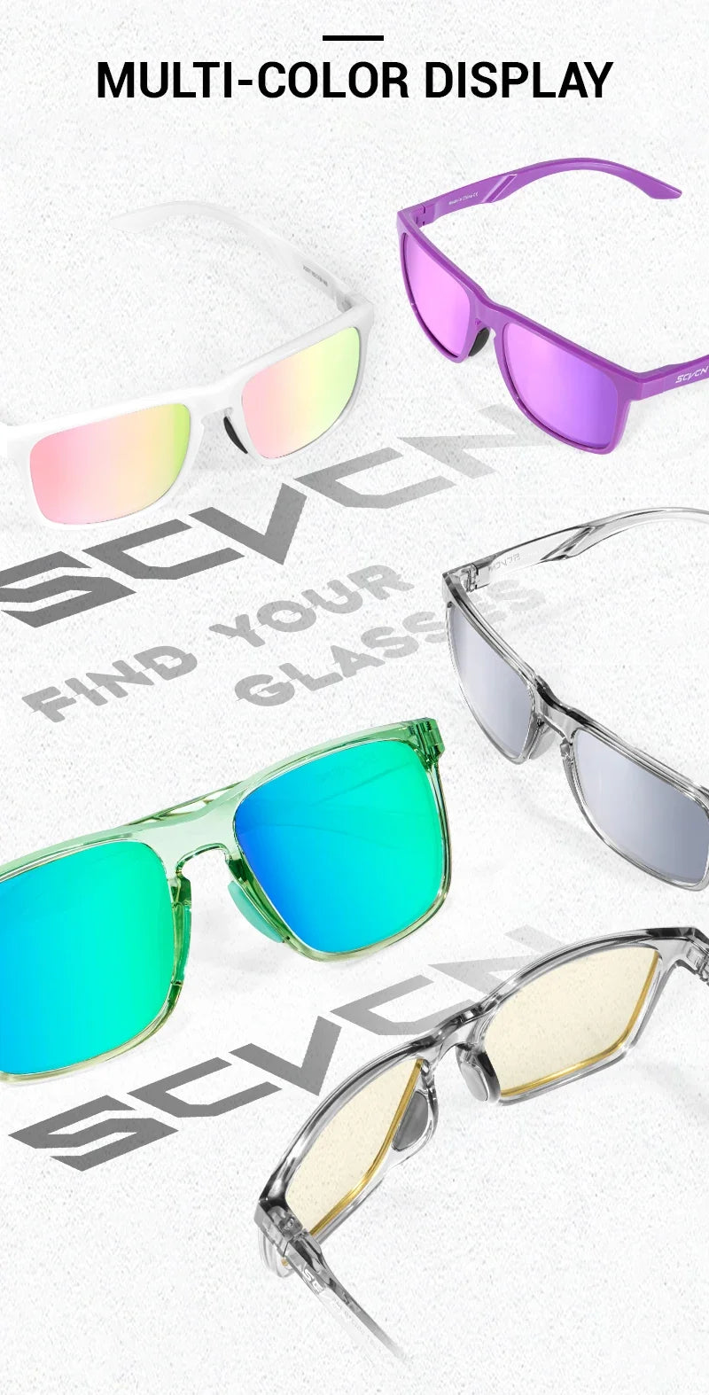 Fashion Polarized Cycling Glasses UV400 Cycling Sunglasses Bike Eyewear Men MTB Sports Bicycle Glasses Outdoor Sunglasses