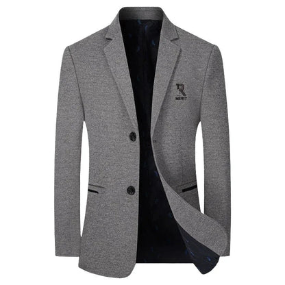Brand 2026 Spring Business Blazer for Men Solid Autumn Casual Men's Jacket Blazer Fashion Single Breasted Suits Mens