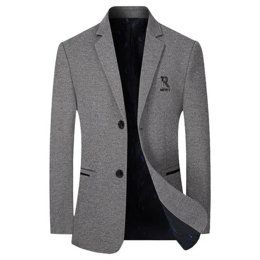 Brand 2026 Spring Business Blazer for Men Solid Autumn Casual Men's Jacket Blazer Fashion Single Breasted Suits Mens