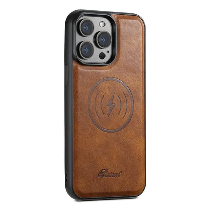 Magsafe Magnetic 2 In 1 Detachable Wallet Leather Case For iPhone 12 13 14 15 16 17 Pro Max Plus 16E 17 Air Holder Cover