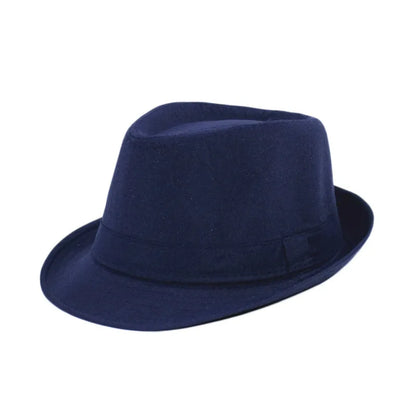 Summer Fedoras for Men Middle old aged Cap Linen Panama Solid  Jazz Hat Cowboy  Men's Women's  British Party Sun Hat