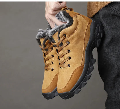 Men Sneakers Man Hiking Shoes Outdoor Mountain Boots Climbing Shoes Zapatos De Hombre Winter Boots Tennis Black Sneakes
