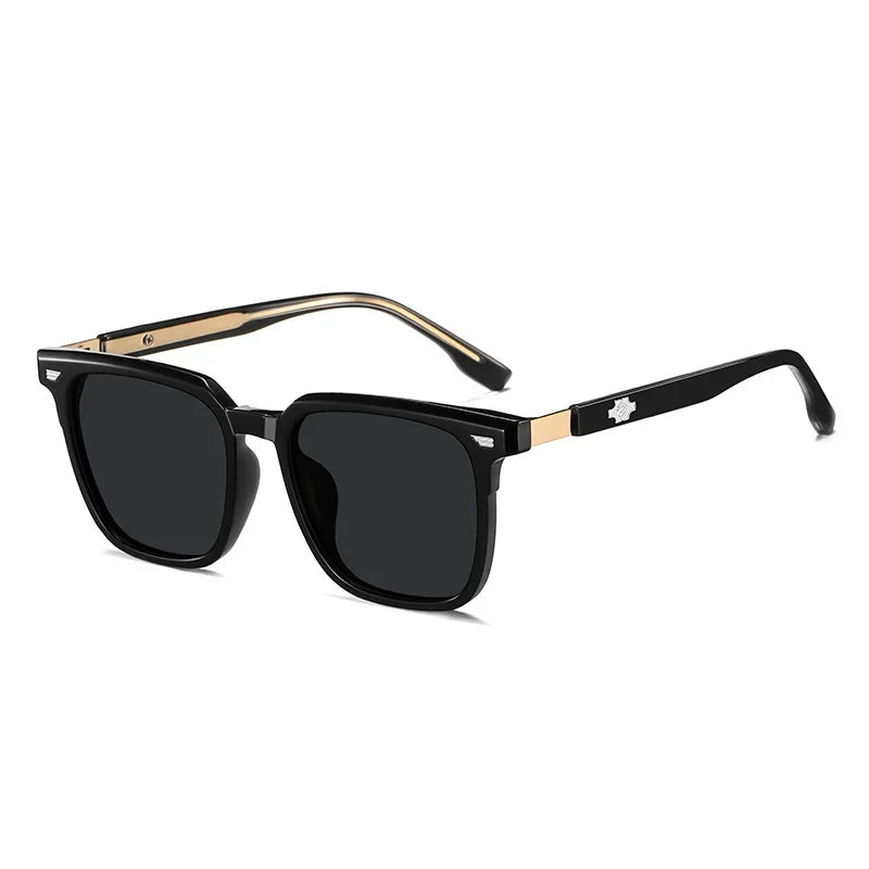 Square Retro Polarised Sunglasses Men Women Designer Brand Travel UV400 High Quatity Outdoor Sun Glasses Eyeglasses