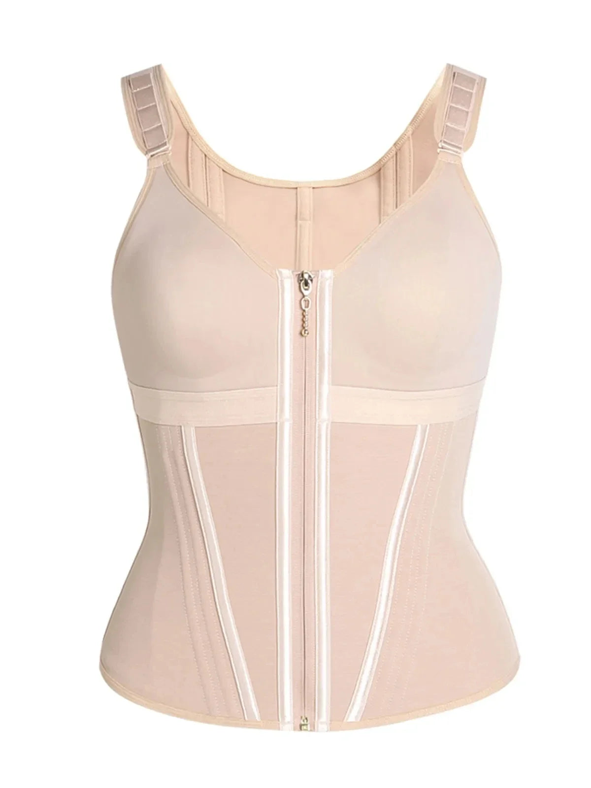 Waist Trainer Corset for Women Tummy Control Sport Workout Body Shaper Vest Steel Boned Overbust Bustier Top