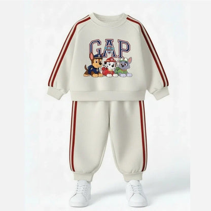 2026 Spring New Style Children's Long Sleeve Clothing Sets Boys Casual Tracksuit Kids O Neck Hoodies and Long Pant Two Piece