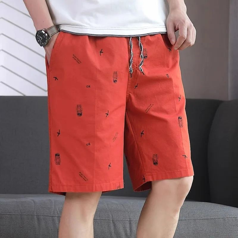 Mens Cotton Shorts Sport Casual Shorts Men's Light Weight Running Shorts Gym Cool Breathable Shorts