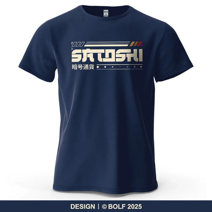 Satoshi and Crypto Printed Men's T-Shirt 100% Cotton Oversized Tech Theme Outfits Graphic Tees for Women Tops Tees Streetwear