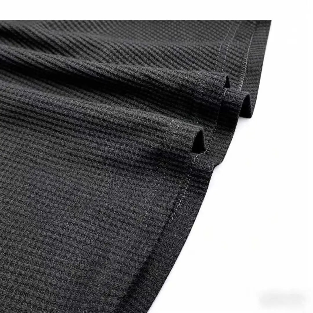 5-Pack Loose Men's Solid Color Casual round Neck Long Sleeve Base Layer T-Shirt Polo Shirt for Spring Autumn Outdoor