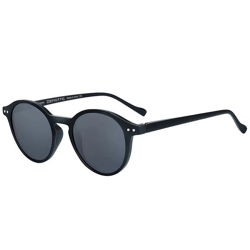 Small Round Sunglasses for Men Women Vintage Retro Polarized Circle Sun Glasses UV400 Protection