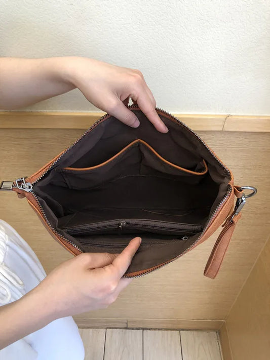 Fashion Rivet Day Clutches for Women Shoulder Bags PU Leather Crossbody Bags Brand Design Ladies Envelope Bags Clutch Purse
