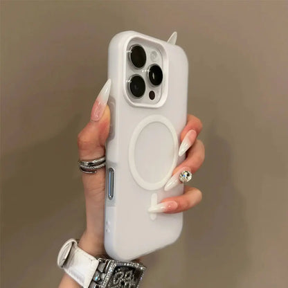Luxury Candy Color For Magsafe Wireless Charge Case For iPhone 11 12 13 14 15 16 17 Pro Max Plus Magnetic Bumper Cases Cover