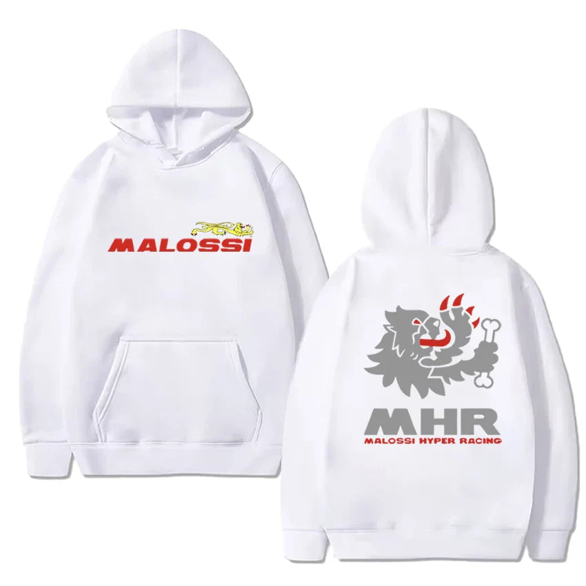 Hot Sale New in Malossi Theme Graphic Hoodie 2025 Men Women harajuku Hip Hop Y2k streetwear Unisex Fleece Long sleeve pullover