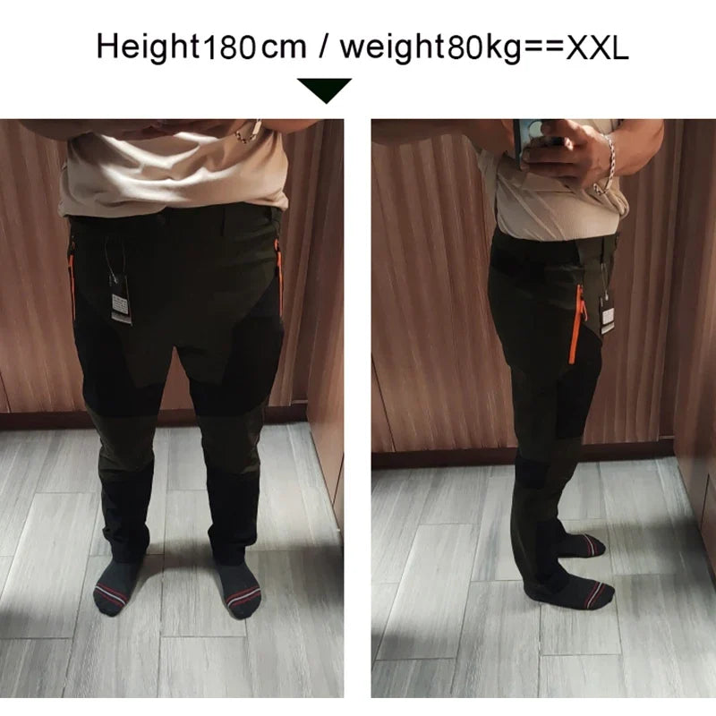Quick Dry Hiking Pants Men Outdoor Running Camping Climbing Thin Fabric Mountain Trousers Stretch Lightweight Pants