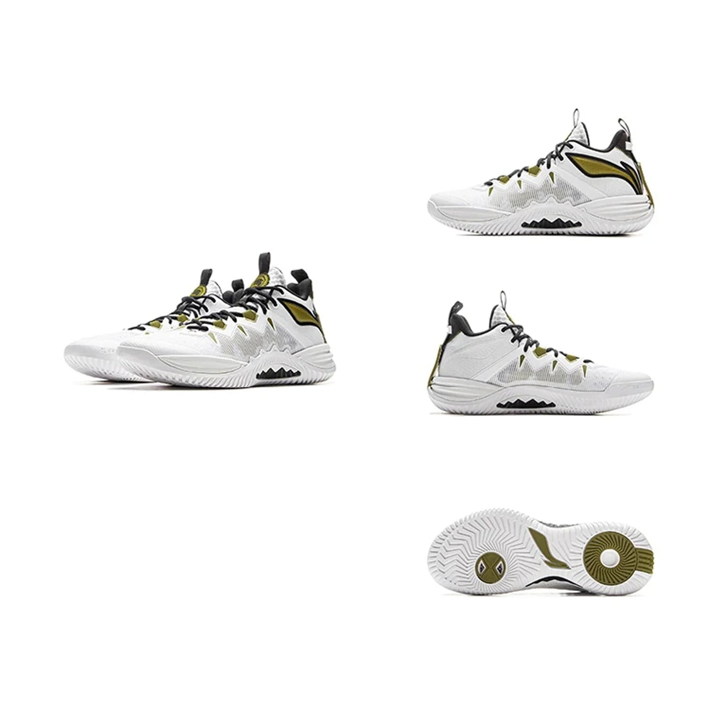 Men's BADFIVE STORM 2025 Outdoor Basketball Shoes BOOM Cushioning TUFF OS Wearable LiNing Sports Sneakers ABFV017