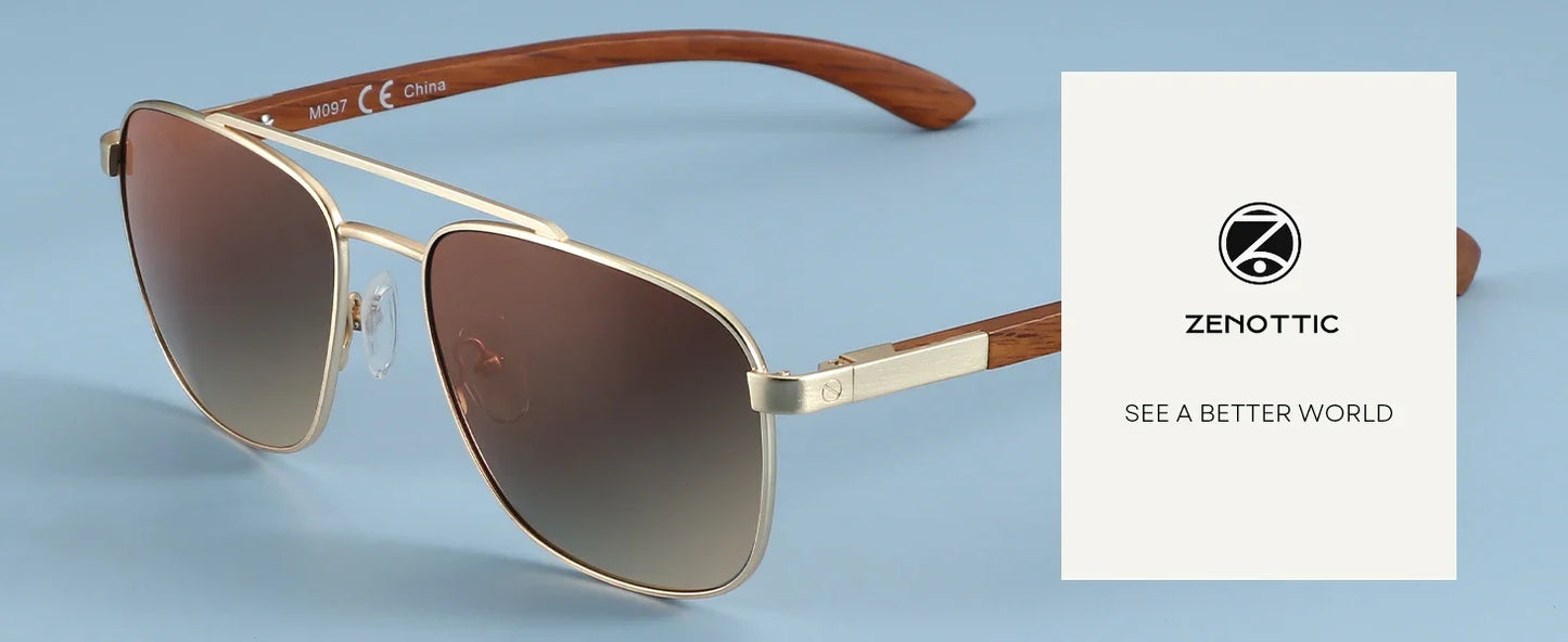 2026 Men's Wood Polarized Sunglasses Uv Protection Outdoor Travel Sunglasses