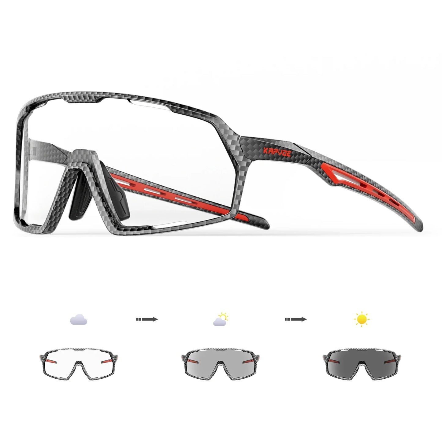Photochromic Sunglasses Man MTB Climbing Glasses Outdoor Sports Bike Cycling Glasses Women Driving Bicycle Goggles UV400