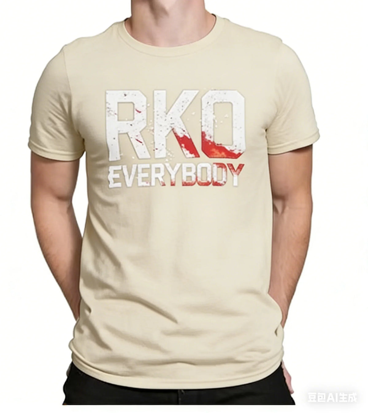 Everybody Distressed Wrestling T Shirt Men Women Unisex Casual Cotton Short Sleeve Randy Orton Fans Graphic Tee Streetwear