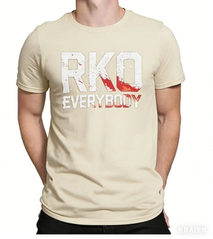 Everybody Distressed Wrestling T Shirt Men Women Unisex Casual Cotton Short Sleeve Randy Orton Fans Graphic Tee Streetwear