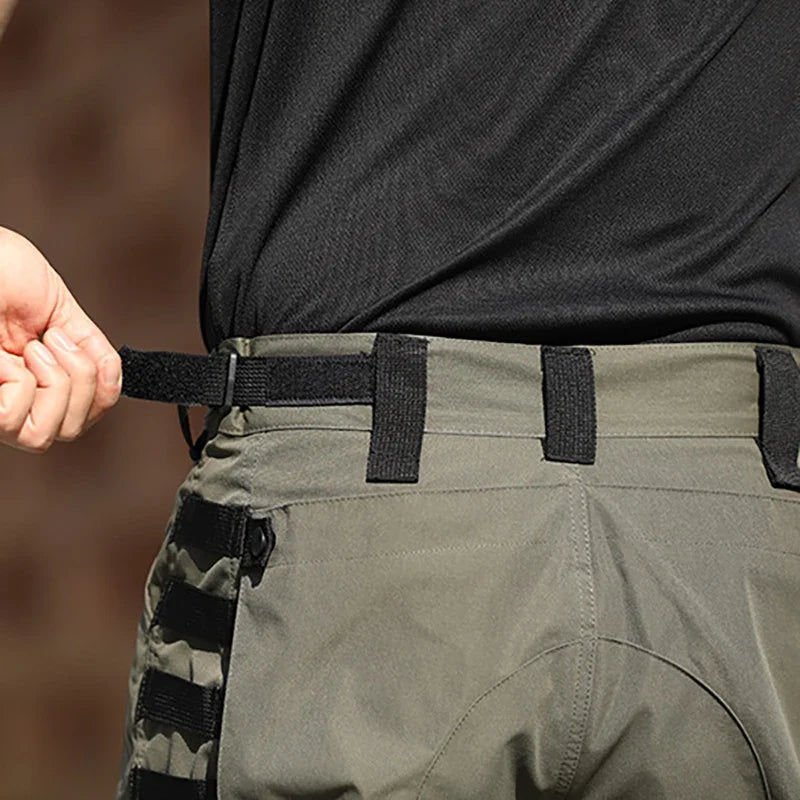 Outdoor Waterproof Work Pants Men Field Combat Tactical Trousers Spring Autumn Wear-Resistant Multi-pocket Training Cargo Pants