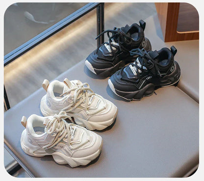 Children's Autumn Versatile Sports Shoes Fashion Causal School Kids Running Sneakers Breathable Non-slip Boy Girl Leisure Shoes