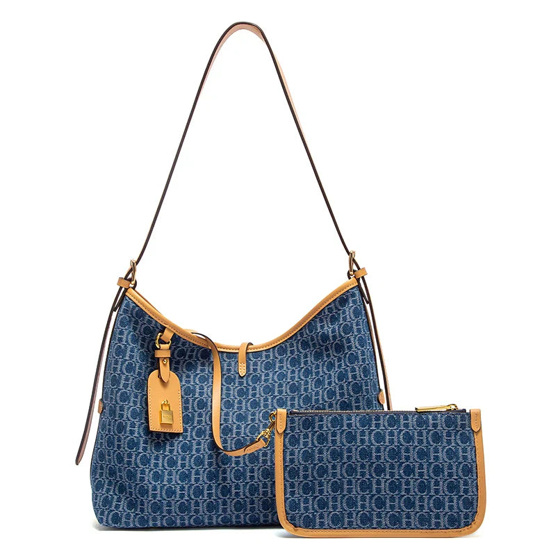 Fashion Classic Retro Women's New Shoulder Bag Business Office Letter Small Bag Accessory Design Shoulder Bag