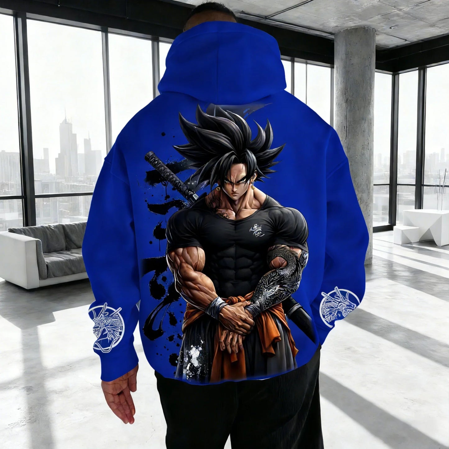 Gym Son Goku Saiyan Dragon Ball Harajuku 2026 Streetwear Men Vintage Hoodie Winter Women Oversized Hooded Sweatshirt Long Sleeve