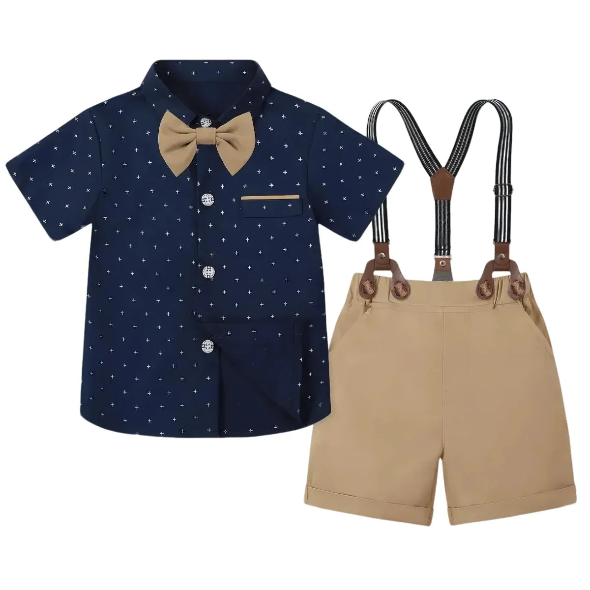 Baby Boy Clothes Toddler Wedding Outfit Kids Formal Birthday Party Suit Set Infant Graduation Piano Performance School Clothes