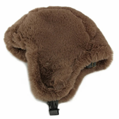 Russian Hat Thick Warm Winter Hat Men Women Windproof Ski Trapper Earflap Cap Faux Rabbit Fur Hat Male Female Bomber Hat