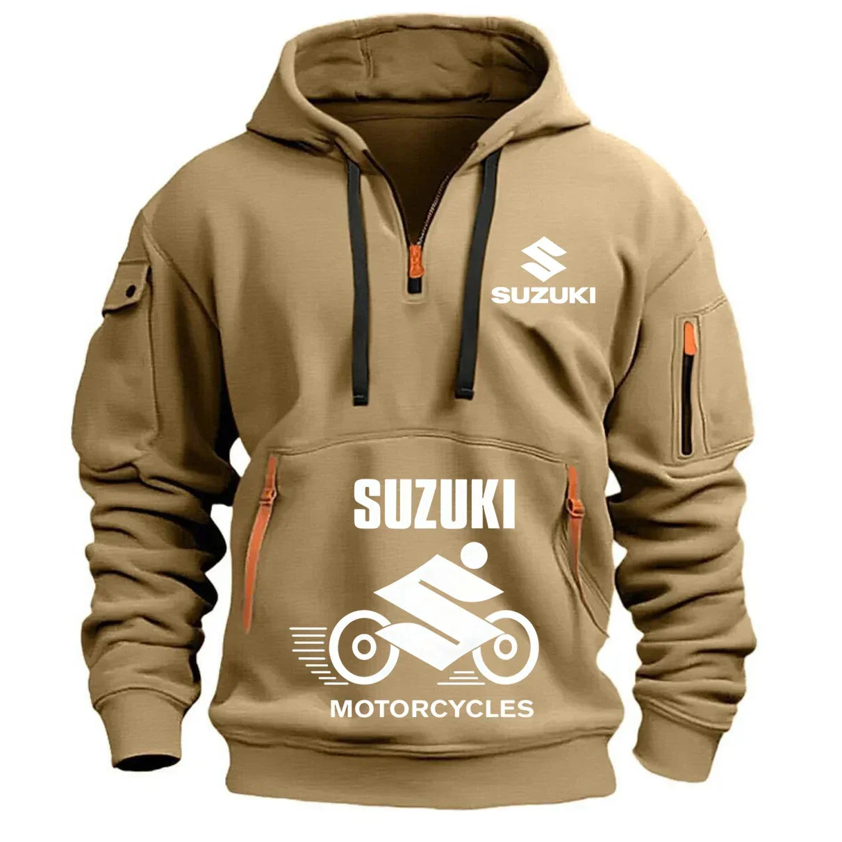 Men's Hoodie Outdoor Motorcycle Riding Apparel High Quality Comfortable Breathable Stylish Autumn/Winter Style