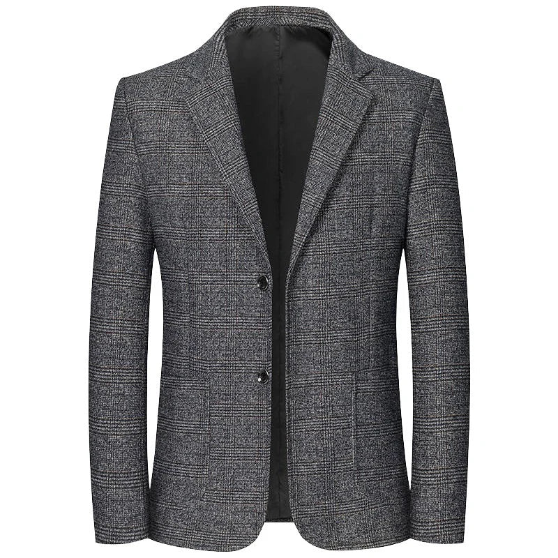 Brand 2026 Spring Blazers Para Men Retro Autumn Single Breasted Suits Blazer Mens Fashion Blazers Suits for Mens Luxury