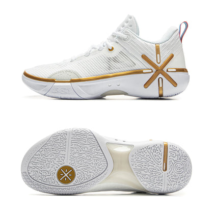 Men's WADE SHADOW 6V2 On Court Basketball Shoes BOOM Cushion Wearable Sport Shoes LiNing Stable Support Sneakers ABPV021