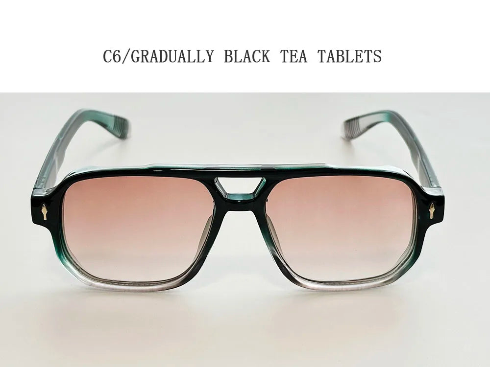 Square Sunglass Men Vintage Fashion Glasses Retro Sunglasses Women Trendy Gafas De Sol Hombre Lunette Soleil Femme Dropshipping
