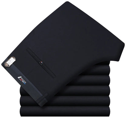 Mens Suit Pants Summer Thin Men Dress Pants Straight Business Office Mens Formal Pants Big Size Classic Trousers Male