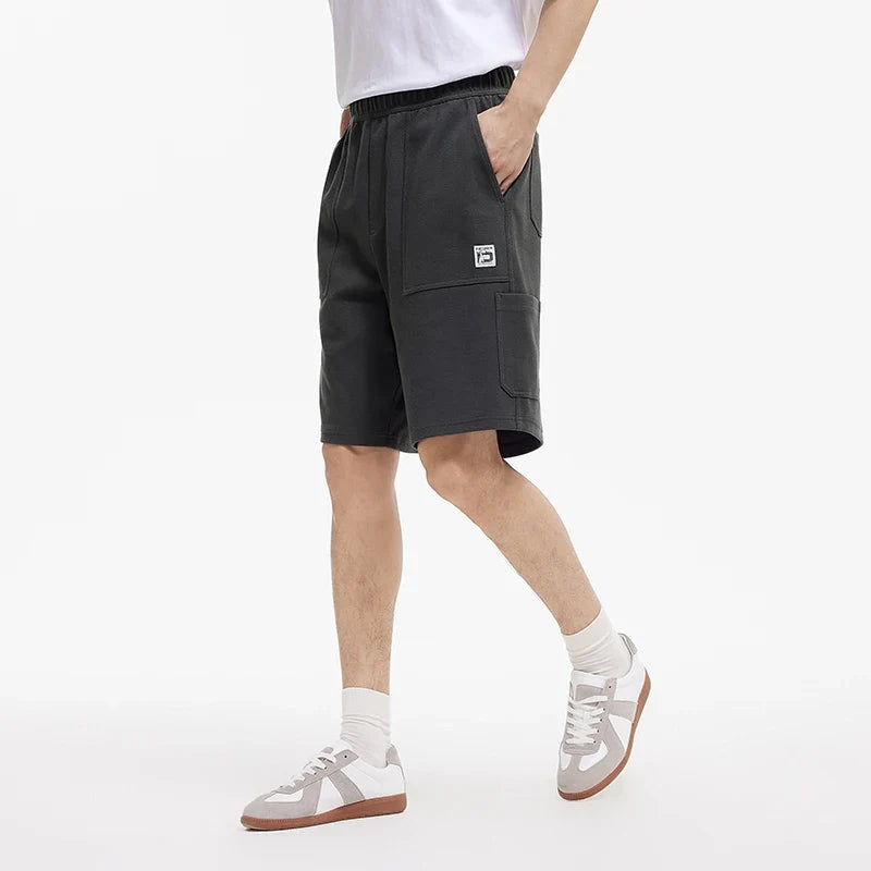 Men Pants Pineapple Texture Lumber Workwear Loose Straight Knit 2026 Summer Casual Style Soft Comfy Daily Top