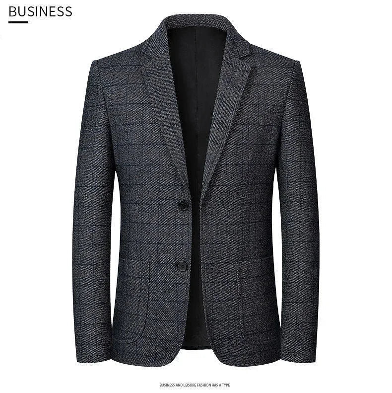 Brand 2026 Spring Blazers Para Men Retro Autumn Single Breasted Suits Blazer Mens Fashion Blazers Suits for Mens Luxury