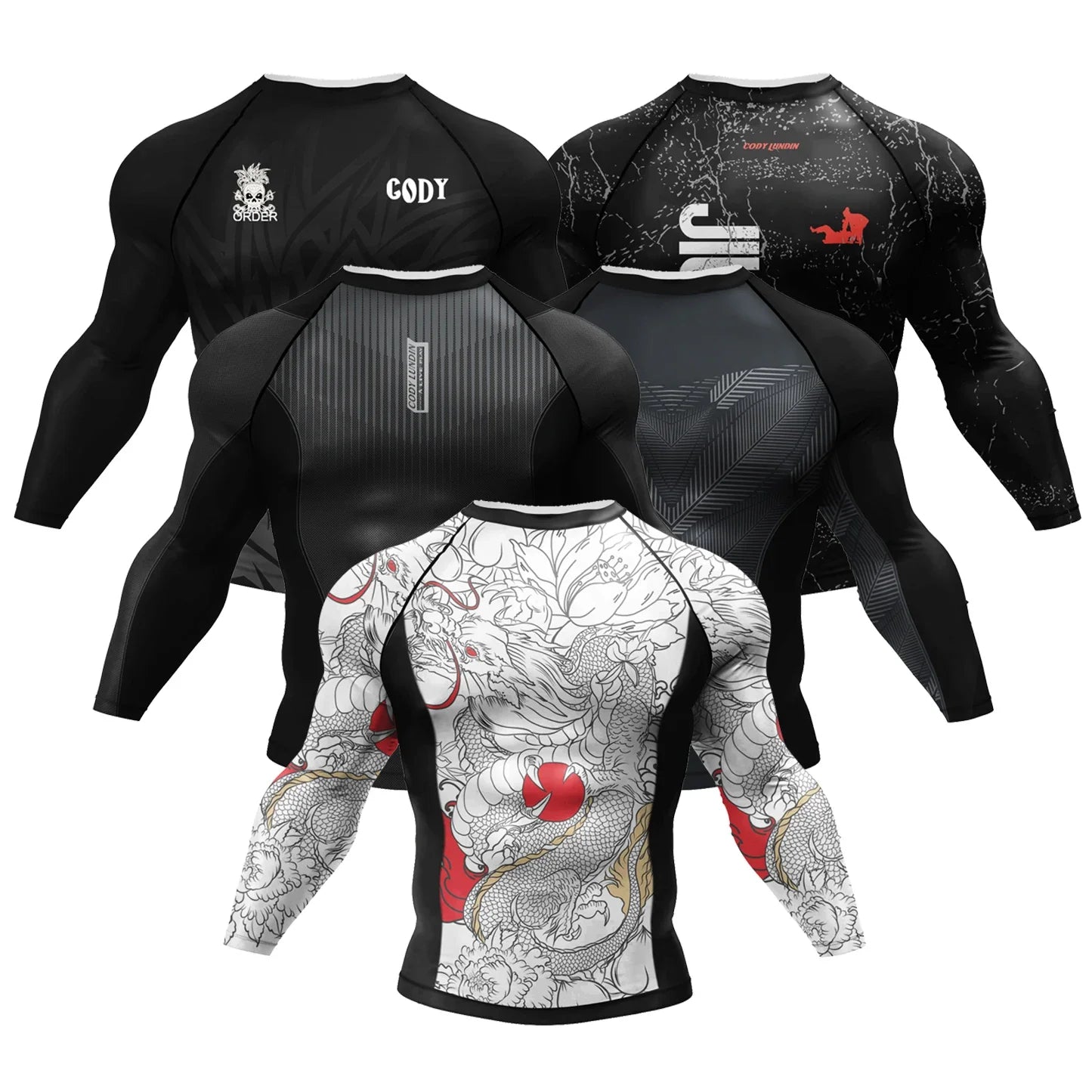 New UPF 50+ Rashguard Men's Surfing T-Shirt Quick Dry UV Protection Breathable Long Sleeve Beach Surf Wear Fitness Running Shirt