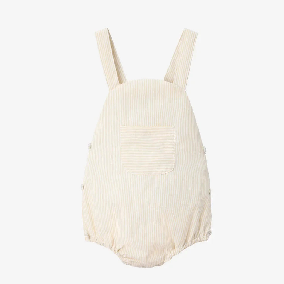AS SS26 meadow collection pale yellow floral shabbos girls smocking dress pinstripe boys familly match clothes