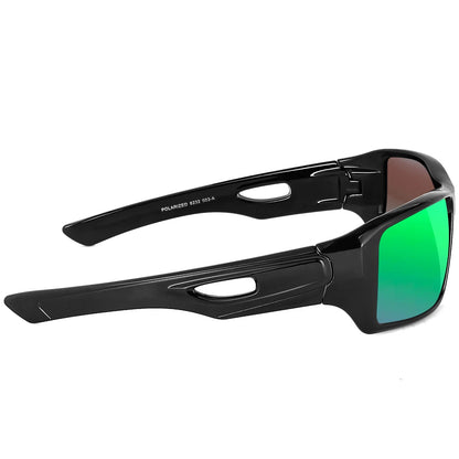 Polarized glasses Wrap Around Sports Sunglasses for Big Heads Men Women UV400 Sun Glasses 8232