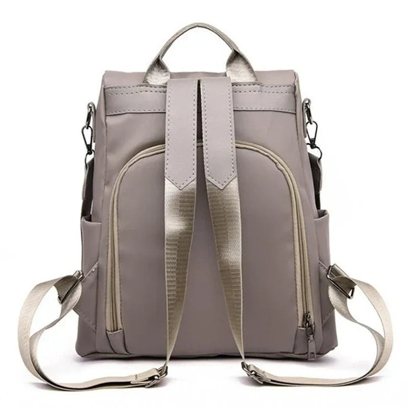 Waterproof Oxford Women Backpack Fashion Anti-Theft School Bagpack Luxury Designer Female Large Capacity Travel Shoulder Handbag