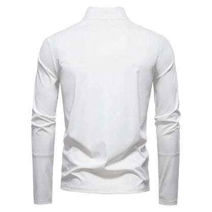 2025 Men's Spring Lightweight Breathable UV Protection Sun Shirt for Outdoor Activities Male T Shirt
