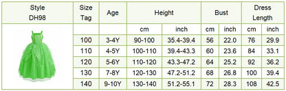 Girls Elsa Anna Dress Children Princess Carnival Dress Kids Jasmine Rapunzel Pageant Flower Disguise Birthday Cosplay Costume