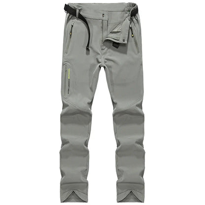 Hiking Pants Men Quick Dry Trekking Camping Climbing Running Outdoor Rain Pants Stretch Breathable Elasticity Trousers Men