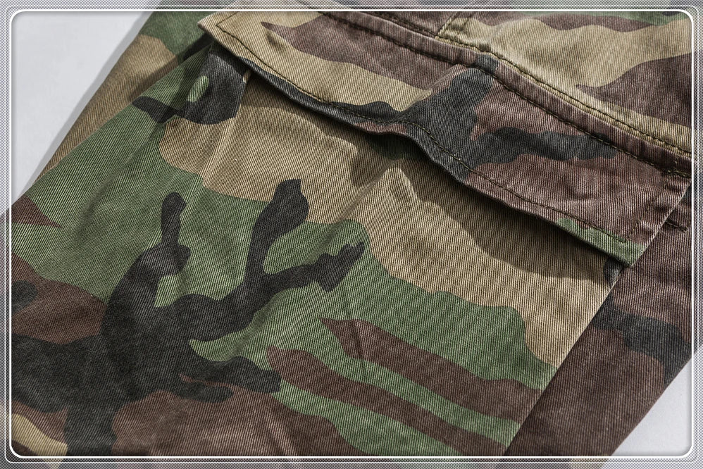 Fashion High Quality Camo Tactical Cargo Pants American Streetwear Casual Trousers Men Clothing Japanese Harajuku Joggers Male