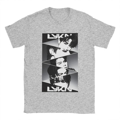 LYKN Who Says T Shirt Summer  100% Cotton T-Shirts For Couple Harajuku Printed Tee Shirt Short Sleeve Y2K Fun Tops