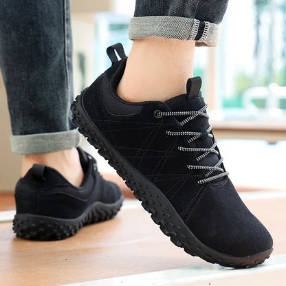 Outdoor Wide Toe Barefoot Men Hiking Shoes Minimalist Walking climbing Shoes Comfort Breathable Zero Soles Man Casual Sneakers