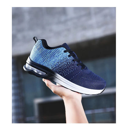 Lightweight Safety Shoes Women Men Air Cushion Work Sneakers Steel Toe Shoes Construction Safety Boots Anti-smash Work Shoes